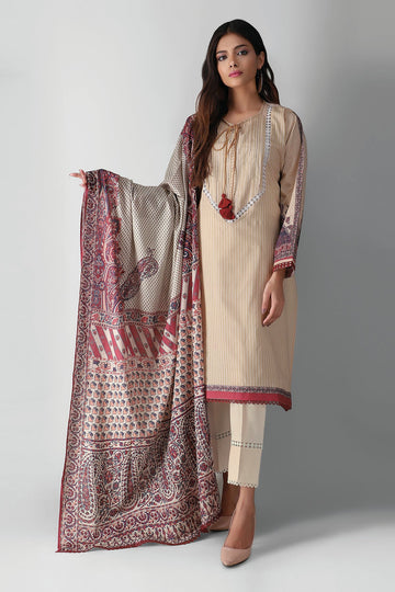 A21392 White Khaadi Autumn Collection 2021